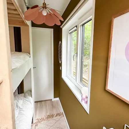 Holiday home Boshuis Buiten - Houten Huis In Veluwse Bos Met Haard & Buitenbad *