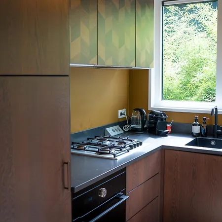 Boshuis Buiten - Houten Huis In Veluwse Bos Met Haard & Buitenbad Holiday home Nunspeet