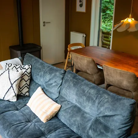 Holiday home Boshuis Buiten - Houten Huis In Veluwse Bos Met Haard & Buitenbad *