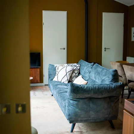 Boshuis Buiten - Houten Huis In Veluwse Bos Met Haard & Buitenbad Holiday home *